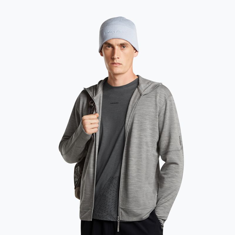 Téli sapka icebreaker Merino All Day Toque Beanie zinc blue 2