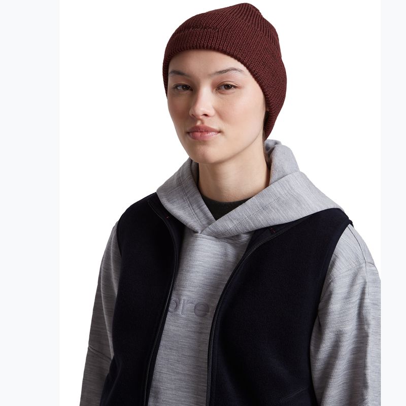 Téli sapka icebreaker Merino All Day Toque Beanie port/bittersweet 6