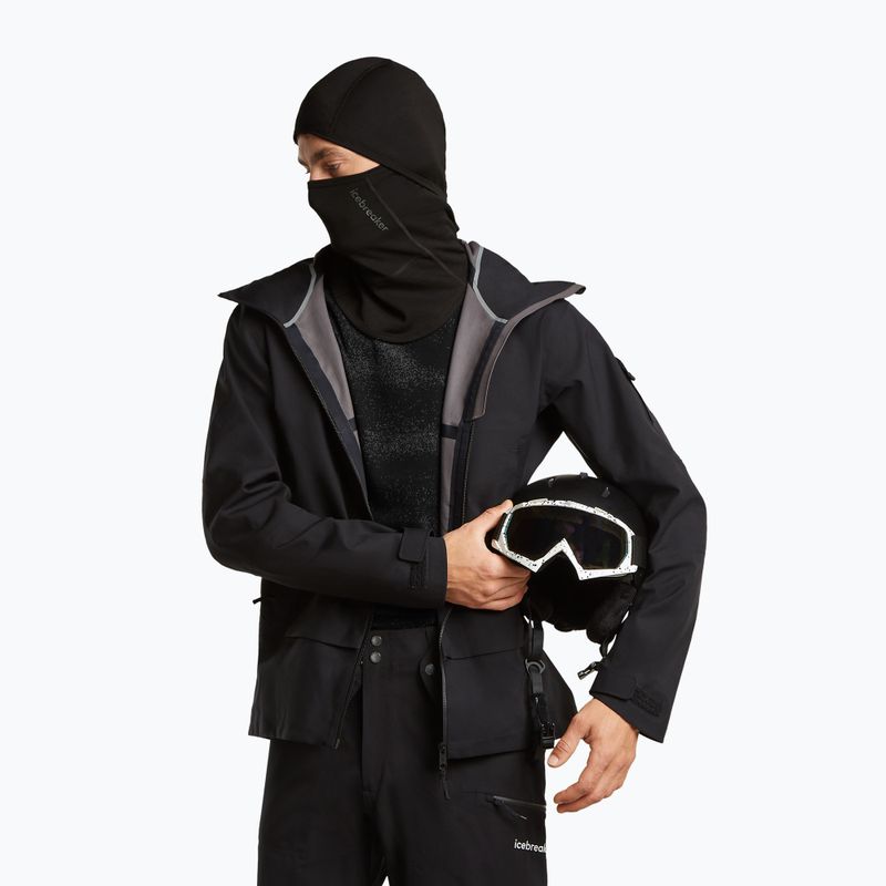 Símaszk Icebreaker Merino 360 RealFleece Elemental Balaclava black 3