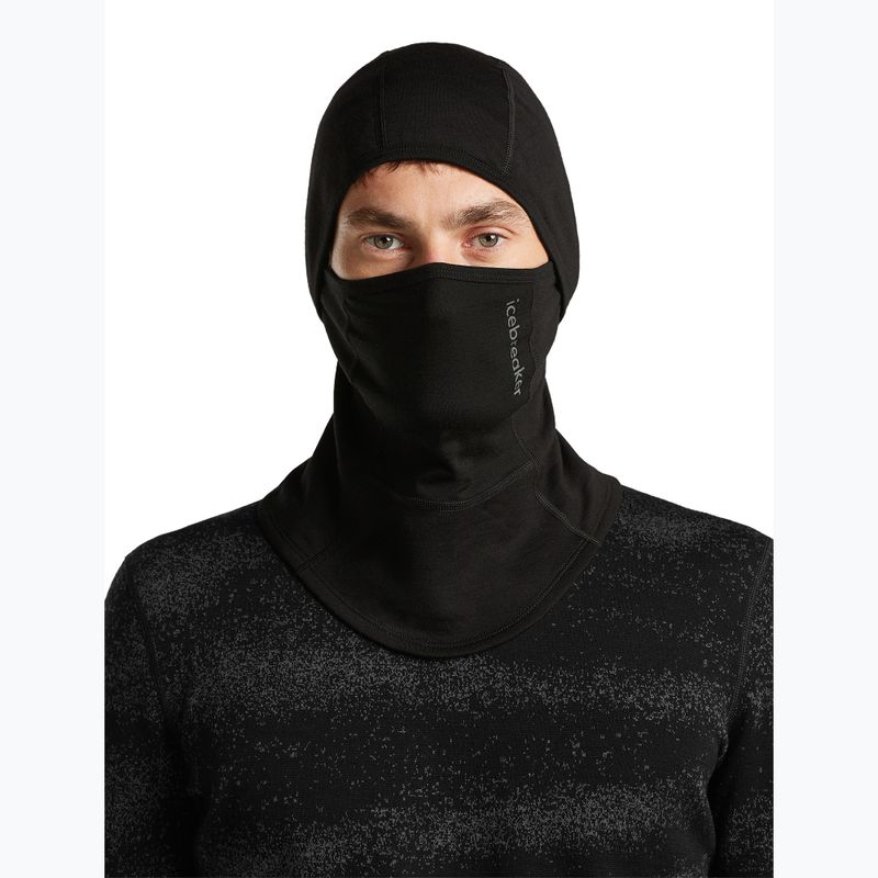 Símaszk Icebreaker Merino 360 RealFleece Elemental Balaclava black 5