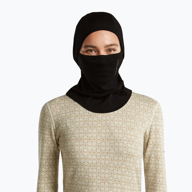 Símaszk Icebreaker Merino 360 RealFleece Elemental Balaclava black 7
