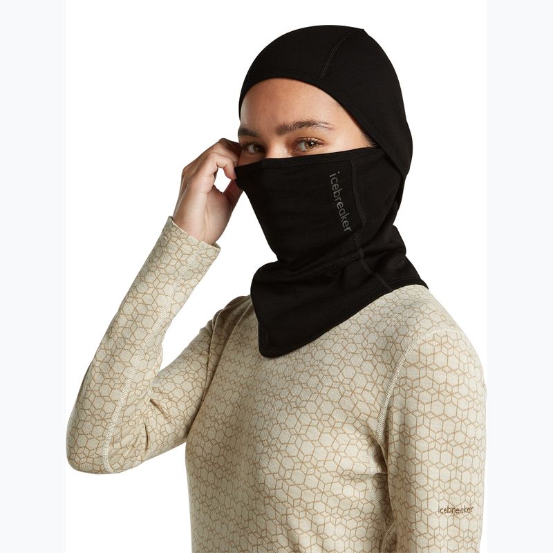 Símaszk Icebreaker Merino 360 RealFleece Elemental Balaclava black 8