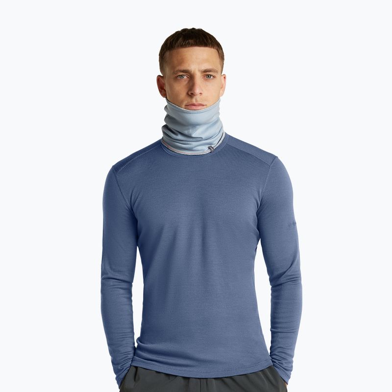 Csősál icebreaker Merino 260 Oasis Vertex Reversible Chute Chillwave snow/zinc blue 2