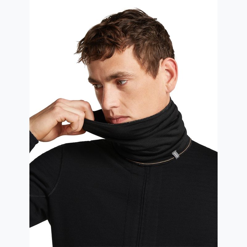 Csősál icebreaker Merino 260 Oasis Vertex Reversible Chute Chillwave black/obsidian 4