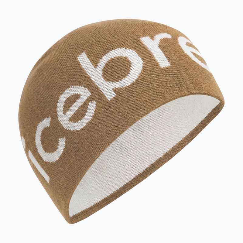Téli sapka icebreaker Merino Icebreaker Beanie cumin/ecru heather