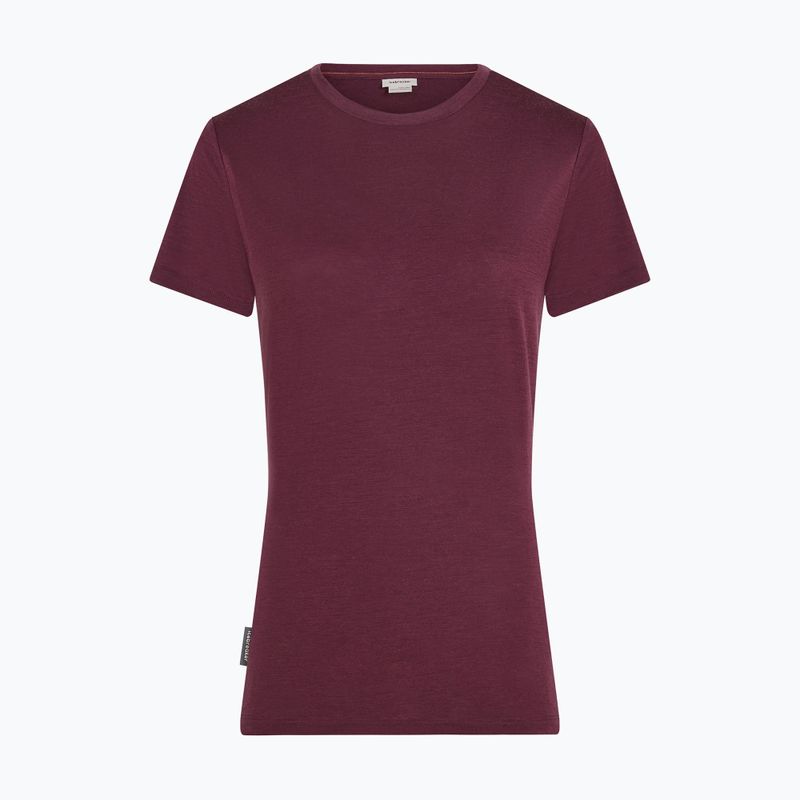 Női trekking póló icebreaker Merino 150 Tech Lite III dark berry 7