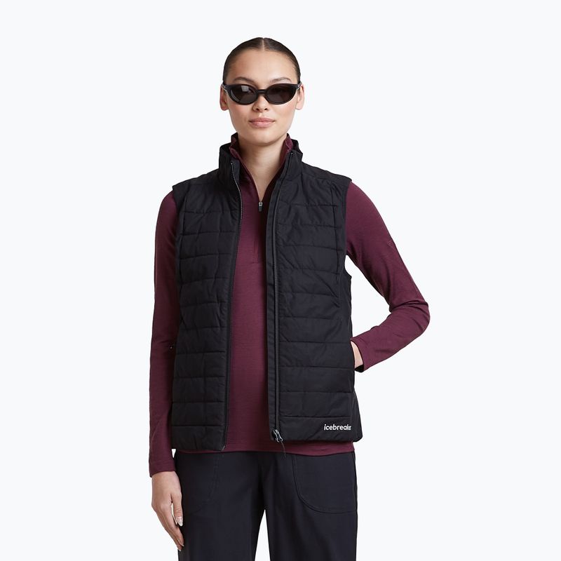 Női Termoaktiv pulóver Icebreaker 200 Oasis LS Half Zip dark berry 7