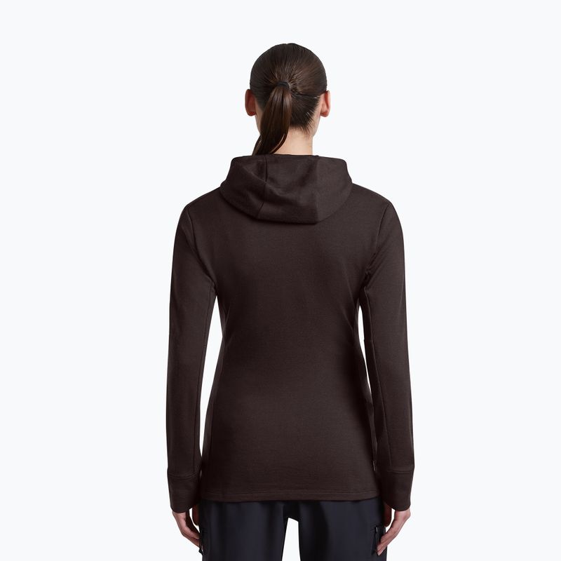 Női pulóver Icebreaker Merino 260 Quantum IV LS Zip Hoodie bittersweet 3