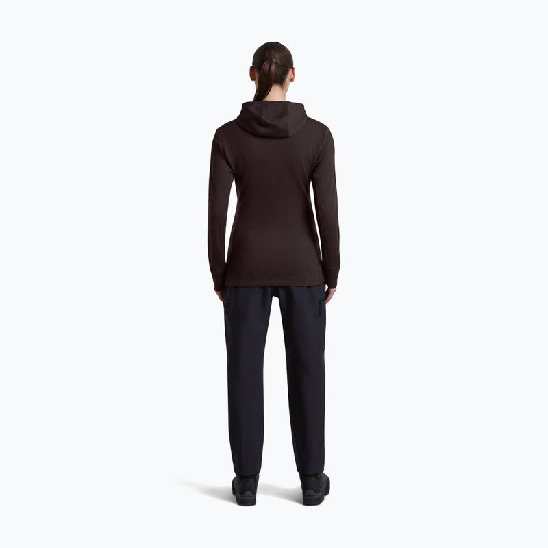Női pulóver Icebreaker Merino 260 Quantum IV LS Zip Hoodie bittersweet 5
