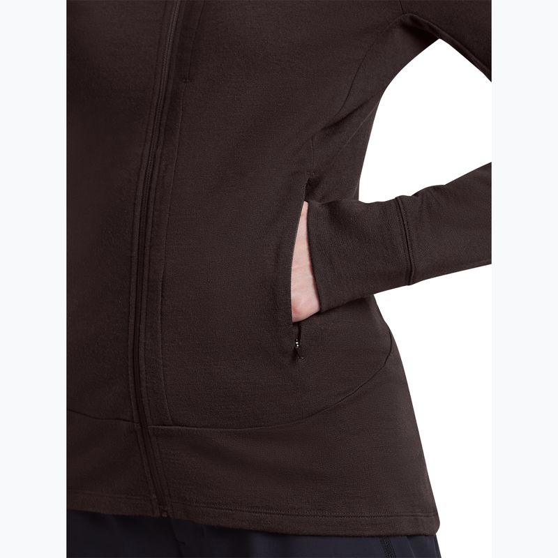 Női pulóver Icebreaker Merino 260 Quantum IV LS Zip Hoodie bittersweet 7