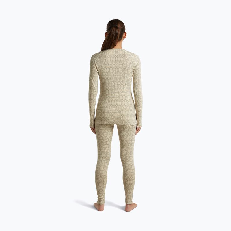 Női Termoaktiv pulóver Icebreaker Merino 260 Tech Vertex Crewe Undyed/Cumin 4