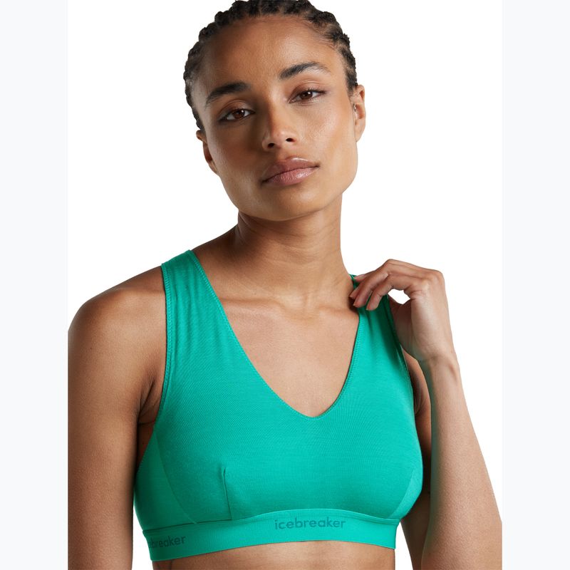 Termoaktív melltartó icebreaker Merino 125 Cool-Lite Sprite Racerback fresh 6