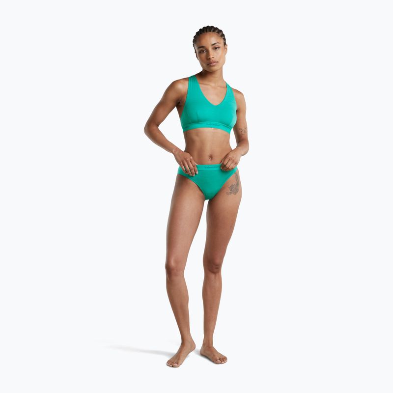 Női női termoaktív bugyi Icebreaker Merino 125 Cool-Lite Sprite Hipster fresh 3