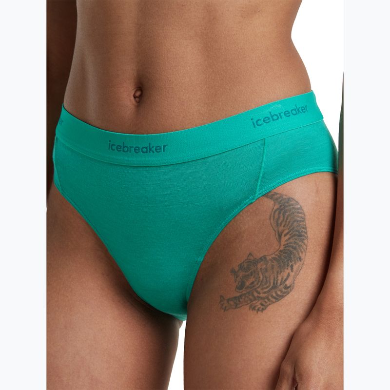 Női női termoaktív bugyi Icebreaker Merino 125 Cool-Lite Sprite Hipster fresh 6