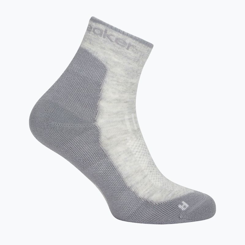 Női zokni Icebreaker Merino Hike+ Light Mini blizzard heather/alloy 2