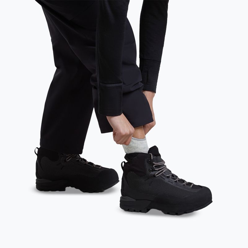 Női zokni Icebreaker Merino Hike+ Light Mini blizzard heather/alloy 5