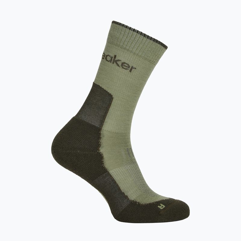Női zokni Icebreaker Merino Hike+ Light Crew lichen/dark loden 2