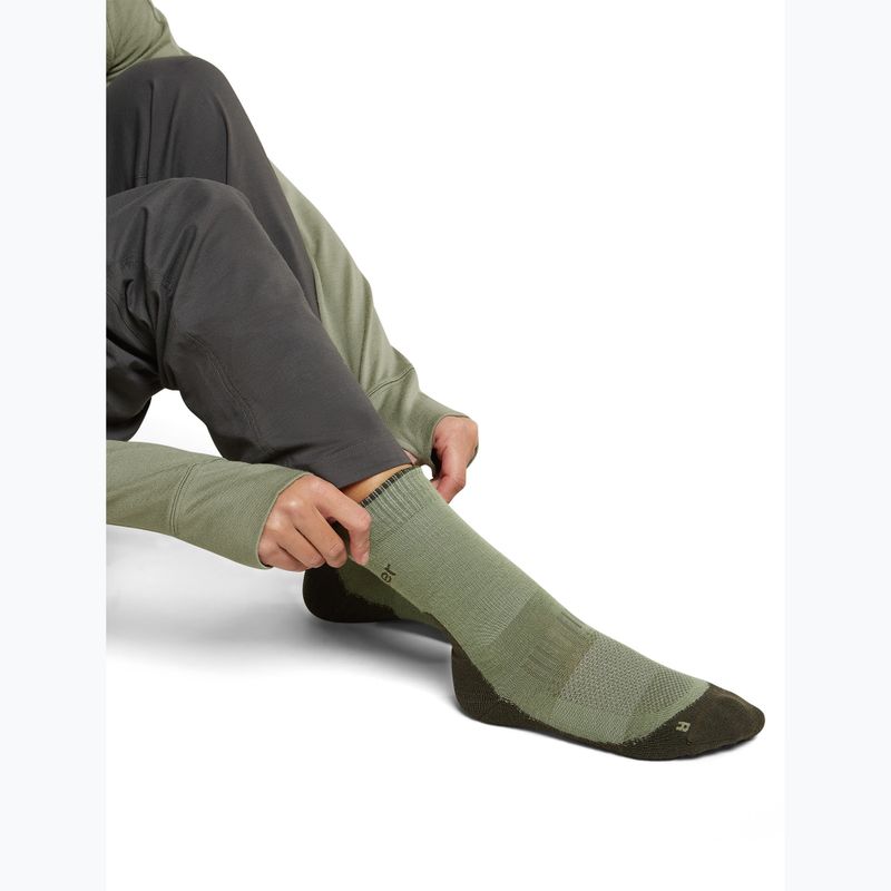 Női zokni Icebreaker Merino Hike+ Light Crew lichen/dark loden 4