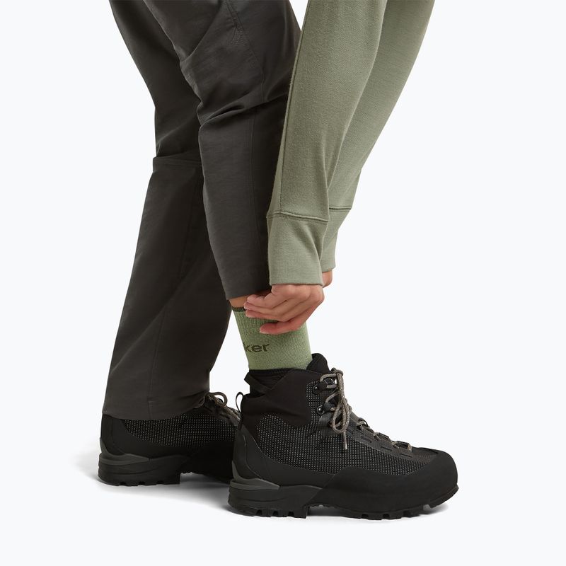 Női zokni Icebreaker Merino Hike+ Light Crew lichen/dark loden 5