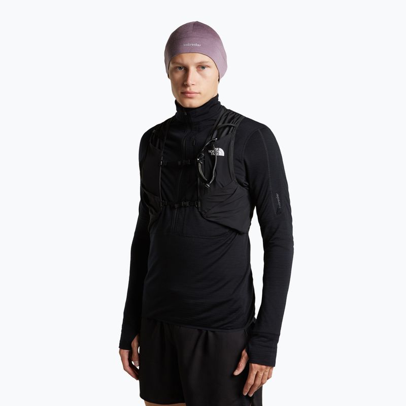 Téli sapka icebreaker Merino 200 Oasis Beanie grey plum 3