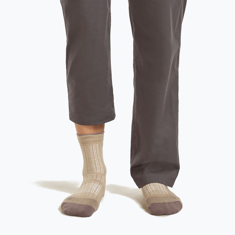 Női zokni Icebreaker Merino Hike+ Ultralight Quarter pink quartz/porcini 3