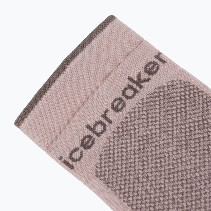 Női zokni Icebreaker Merino Hike+ Ultralight Quarter pink quartz/porcini 3
