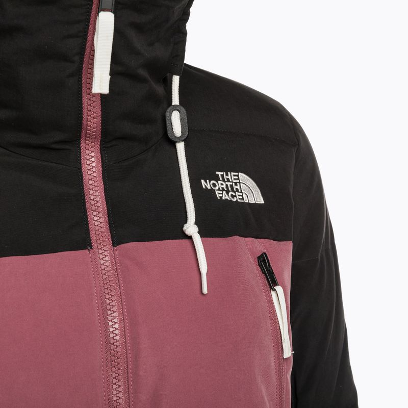 Női sí kabát The North Face Pallie Down rózsaszín és fekete NF0A3M1786H1 3