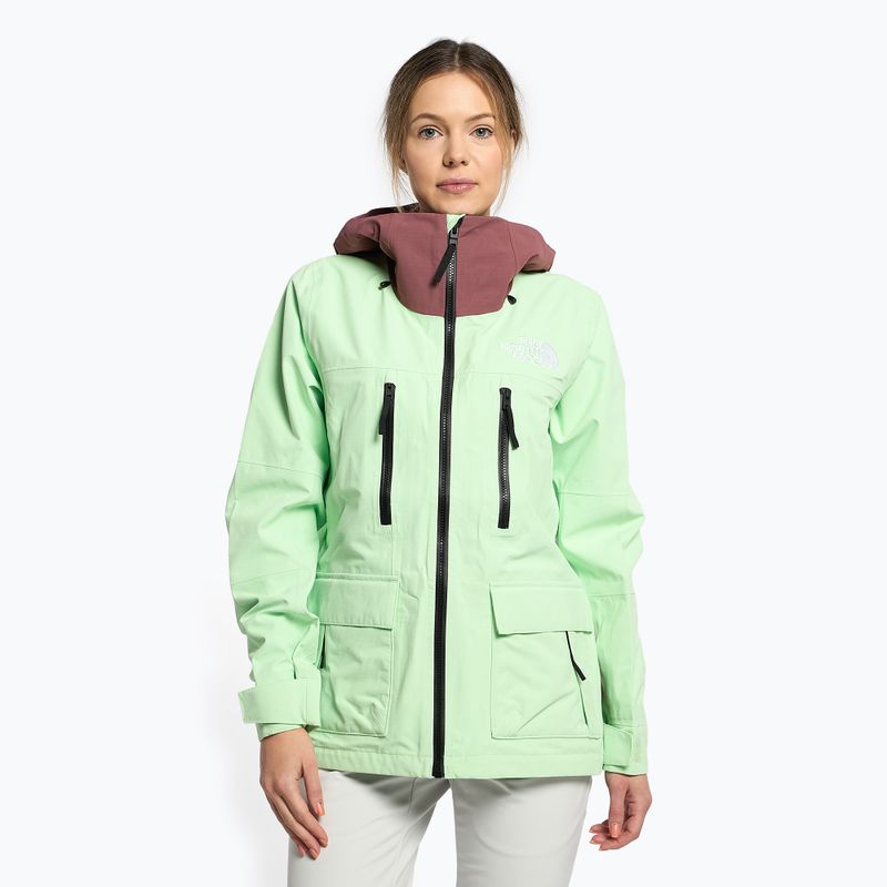 Női snowboard dzseki The North Face Dragline zöld NF0A5G9H8251