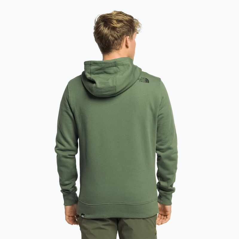 Férfi trekking pulóver The North Face Simple Dome Hoodie zöld NF0A7X1JNYC1 4