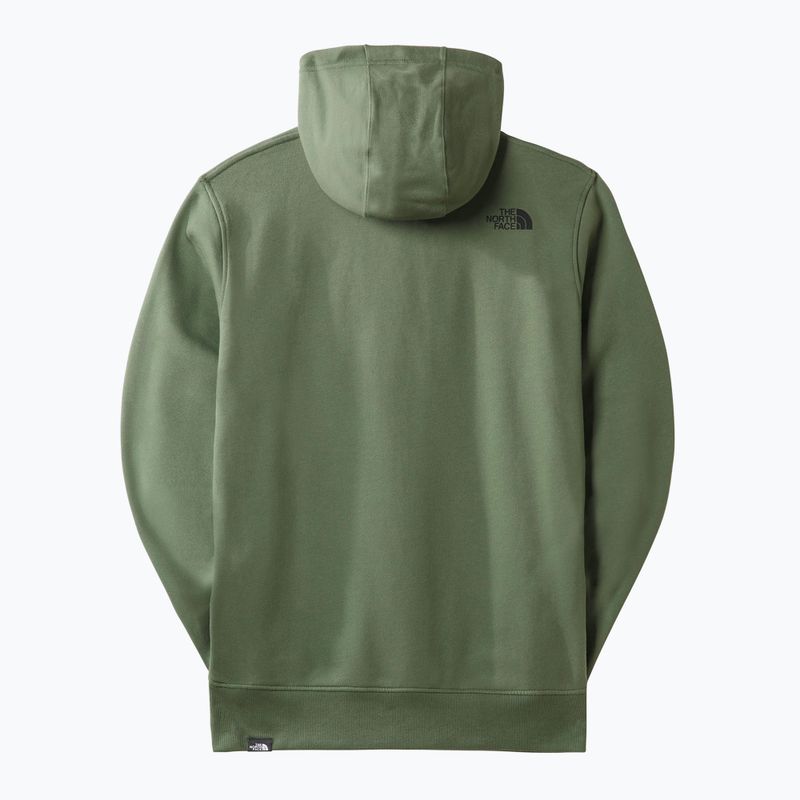 Férfi trekking pulóver The North Face Simple Dome Hoodie zöld NF0A7X1JNYC1 10
