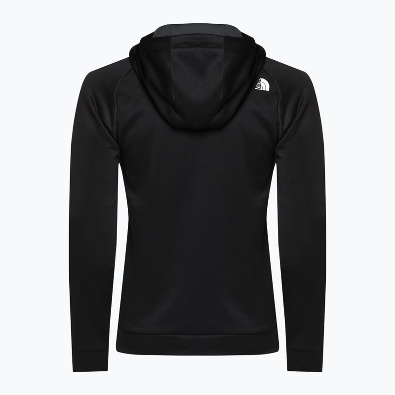 Férfi trekking pulóver The North Face Reaxion Fleece F/Z Hoodie fekete/szürke NF0A7Z9OKT01 2