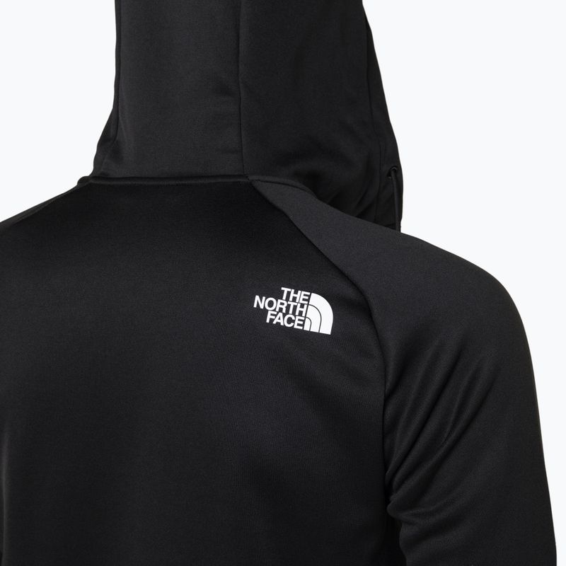 Férfi trekking pulóver The North Face Reaxion Fleece F/Z Hoodie fekete/szürke NF0A7Z9OKT01 5