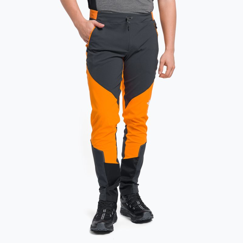 Férfi síelő nadrág The North Face Dawn Turn narancssárga-szürke NF0A7Z8N8V81