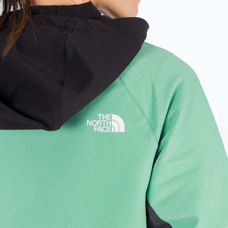 Női softshell kabát The North Face AO Softshell Hoodie zöld NF0A7ZE990Q1 7