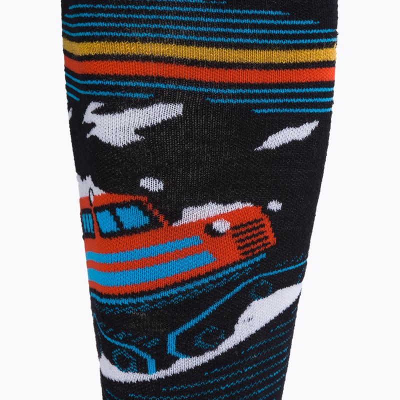 Férfi Smartwool Snowboard Targeted Cushion Piste Machine OTC fekete SW001922 snowboard zokni SW001922 snowboard zokni 3