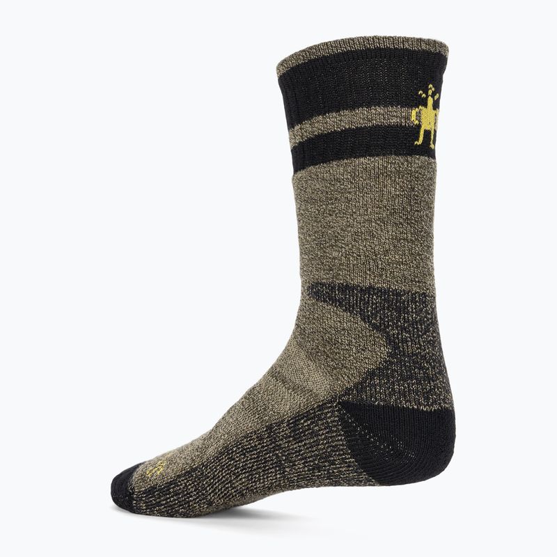 Smartwool Mountaineer Max Cushion Tall Crew katonai olívazöld trekking zokni 2