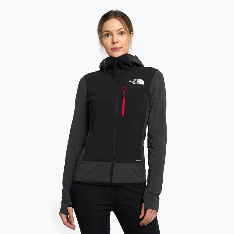 The North Face Dawn Turn Hybrid Ventrix Midlayer női gördeszka szürke NF0A7Z92MN81