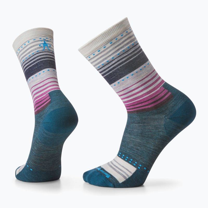 Túrazokni Smartwool Everyday Stitch Stripe Crew twilight blue