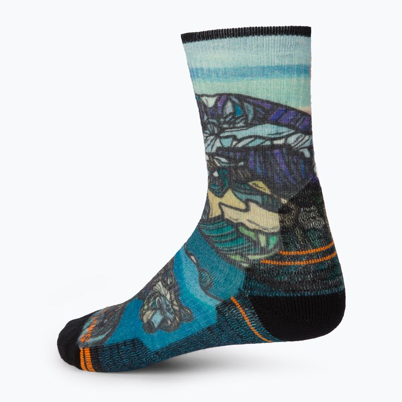 Női trekking zokni Smartwool Hike Light Cushion Icy Range Print Crew színes 01988 2