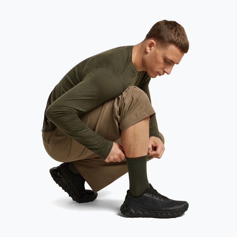 Férfi zokni Icebreaker Lifestyle Fine Gauge Crew dark loden 5