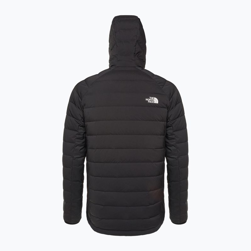 Férfi pehelypaplan The North Face Belleview Stretch Down Hoodie fekete NF0A7UJEJK31 2