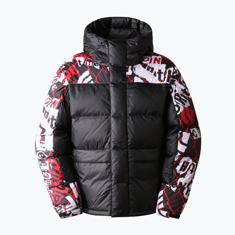 Férfi pehelykabát The North Face Printed Hmlyn Down Parka fekete NF0A5J1J99A1