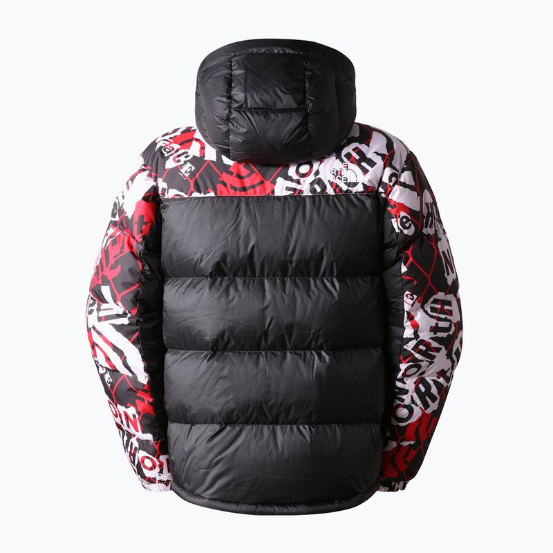 Férfi pehelykabát The North Face Printed Hmlyn Down Parka fekete NF0A5J1J99A1 2
