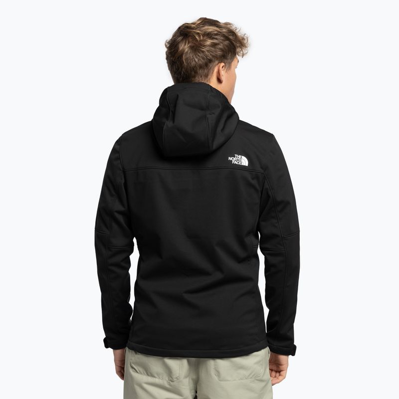 Férfi softshell dzseki The North Face Diablo Softshell levehető kapucni fekete NF0A7ZFSKX71 4