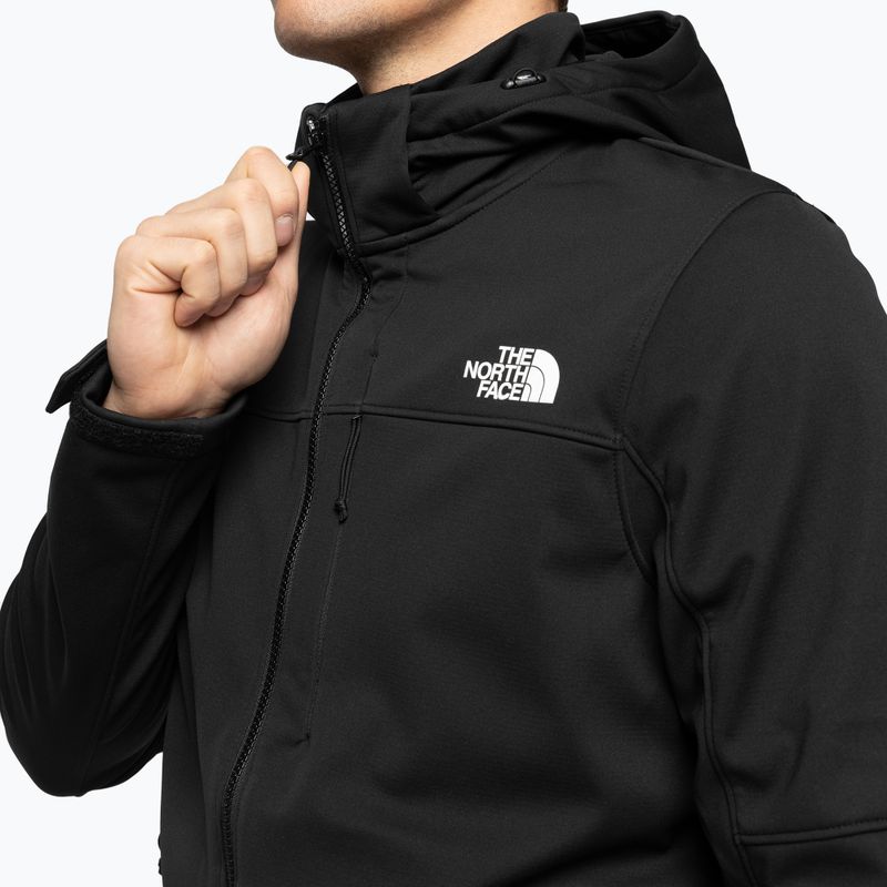 Férfi softshell dzseki The North Face Diablo Softshell levehető kapucni fekete NF0A7ZFSKX71 6