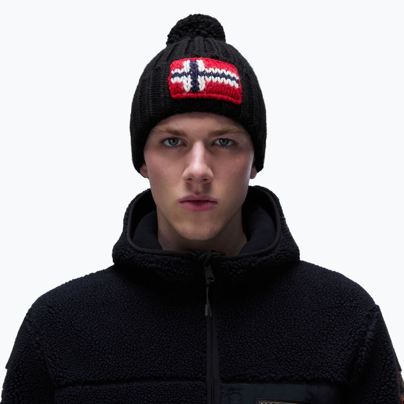 Férfi téli sapka Napapijri Semiury 5 black 4