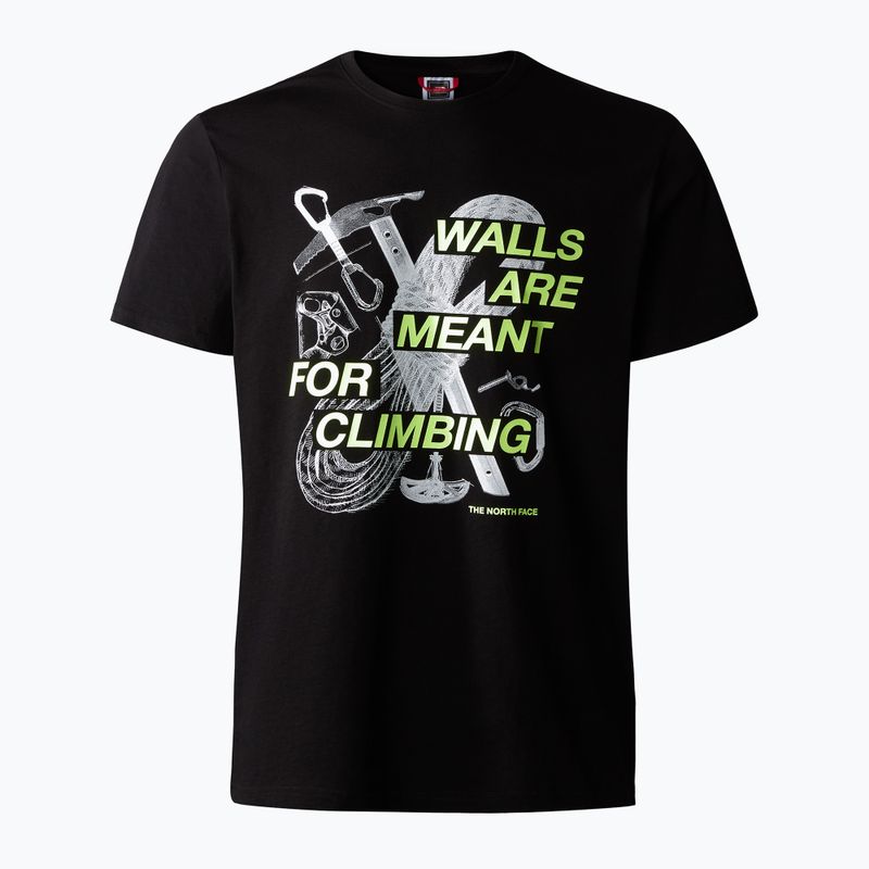 Férfi trekking póló The North Face Outdoor Graphic SS fekete NF0A827J NF0A827J 5