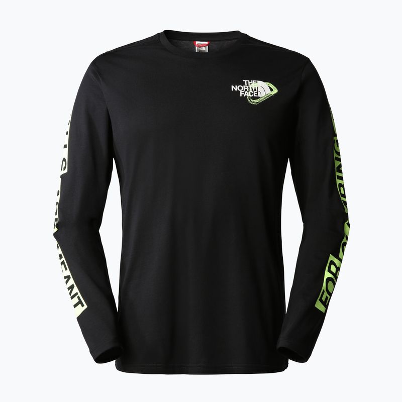 Férfi trekking póló The North Face Outdoor Graphic LS fekete NF0A827K NF0A827K