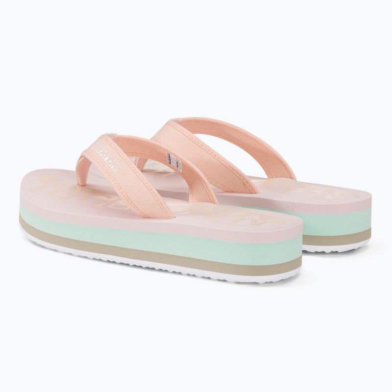 Napapijri női flip flop NP0A4HL1  pale pink new 3