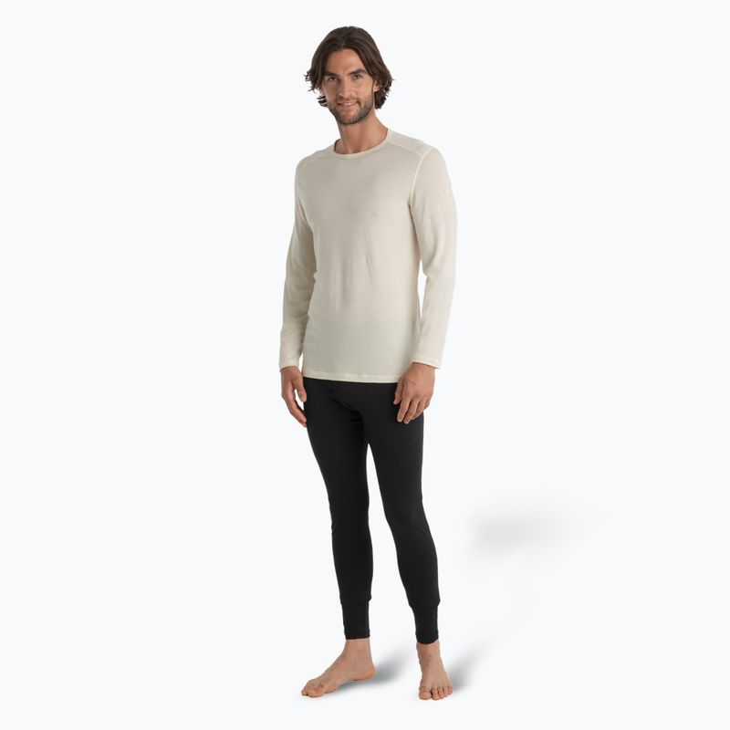 Férfi termoaktív pulóver icebreaker 200 Oasis Crewe undyed 3